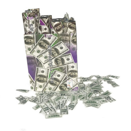 12" $100-Dollar Confetti Cannons - 72/Case