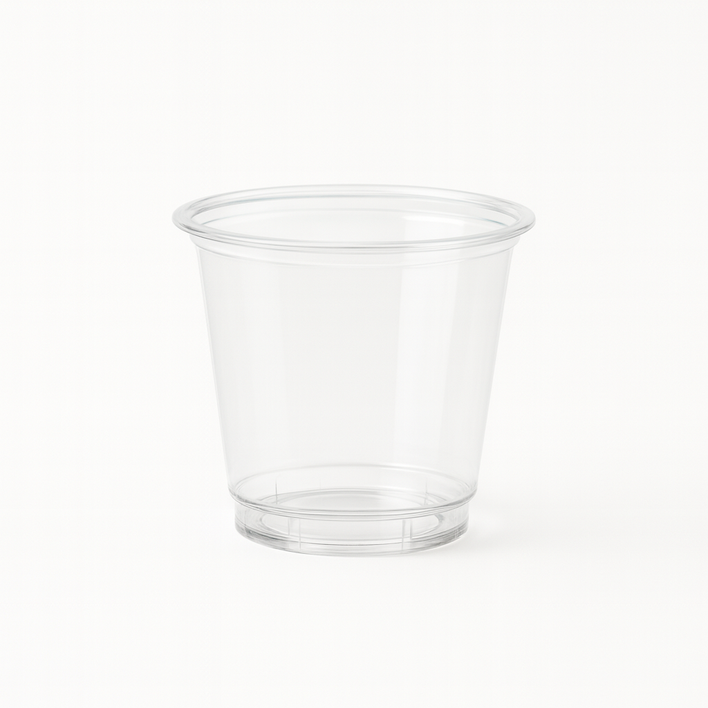 1 oz. Clear Plastic Drink Shots - 2500/Case