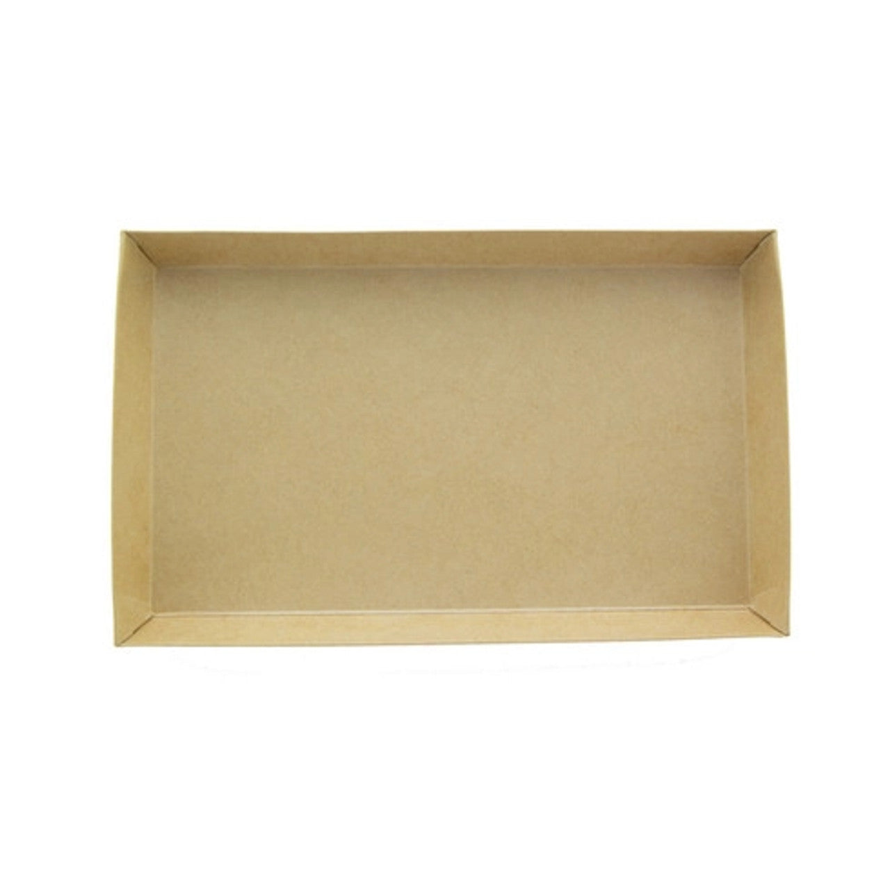 9.5" x 5.8" x 1" Kraft Bagasse Sushi Trays Containers - 600/Case