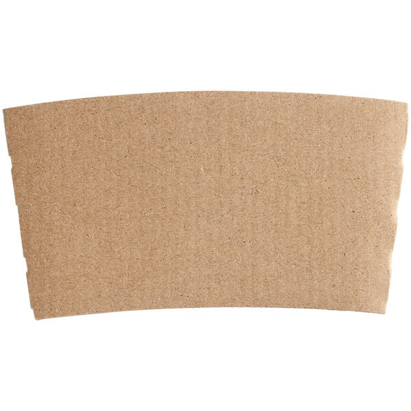 10-24 oz. Kraft Coffee Cup Sleeve / Jacket / Clutch - 1200/Case