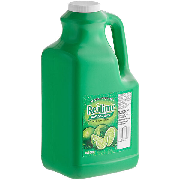 1 Gallon 100% Lime Juice - 4/Case