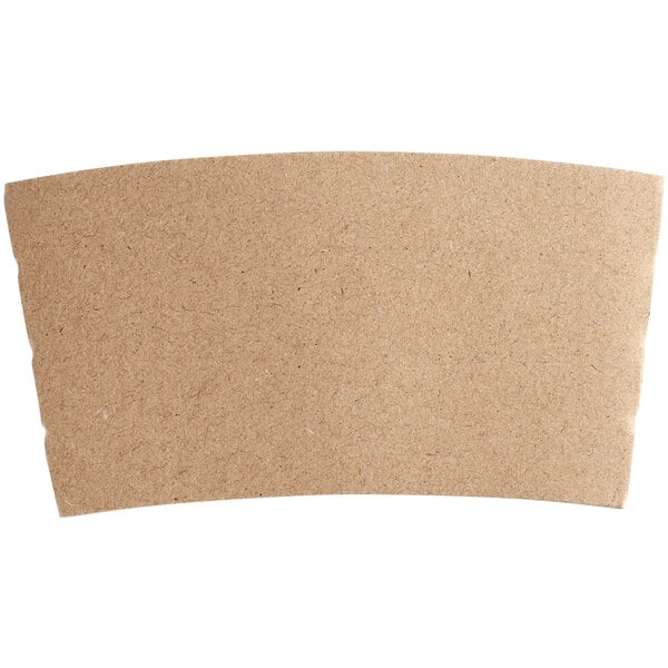 8 oz. Kraft Coffee Cup Sleeve / Jacket / Clutch - 1200/Case