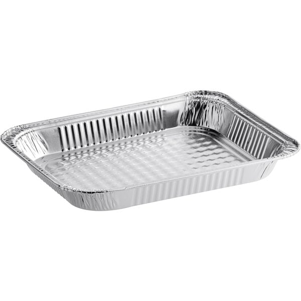 Half Size Shallow Aluminum Foil Steam Table Pan - 100/Case
