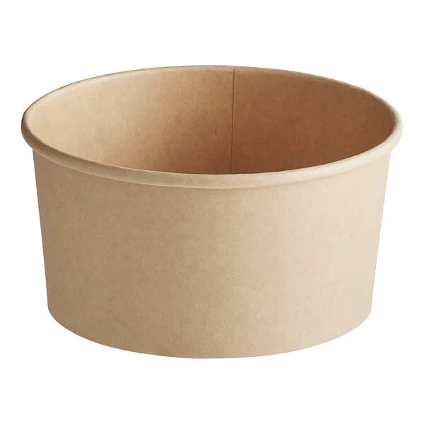 32 oz. Kraft Paper Food Bowl - 600/Case