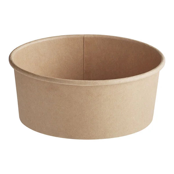24 oz. Kraft Paper Food Bowl - 600/Case