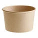 8 oz. Kraft Paper Round Food Soup Bowl - 500/Case