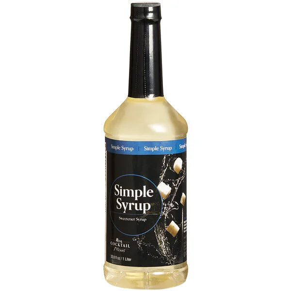 Cane Sugar Simple Syrup 1 Liter - 6/Case