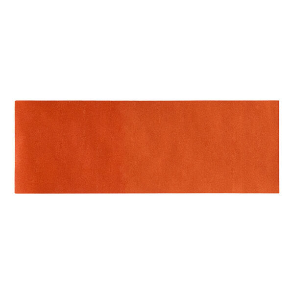Orange Self-Adhering Paper Napkins Bands - 20000/Case