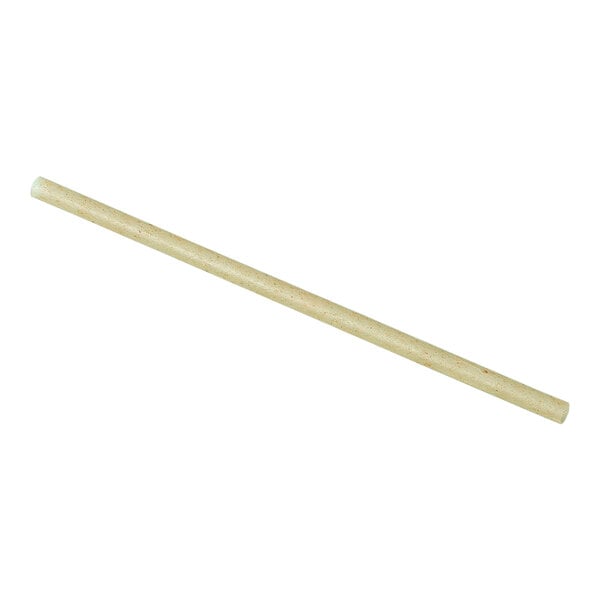 5.9" Natural Standard Agave Unwrapped Straws - 2000/Case