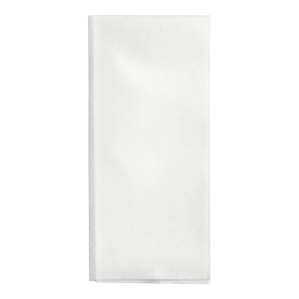 White Linen-Feel 1/6 Fold Guest Towel - 500/Case