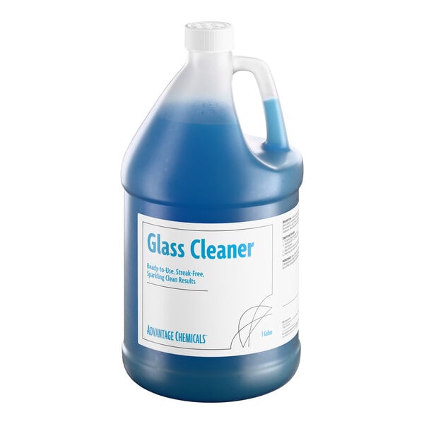 1 Gallon / 128 oz. Ready to Use Glass Cleaner - 4/Case