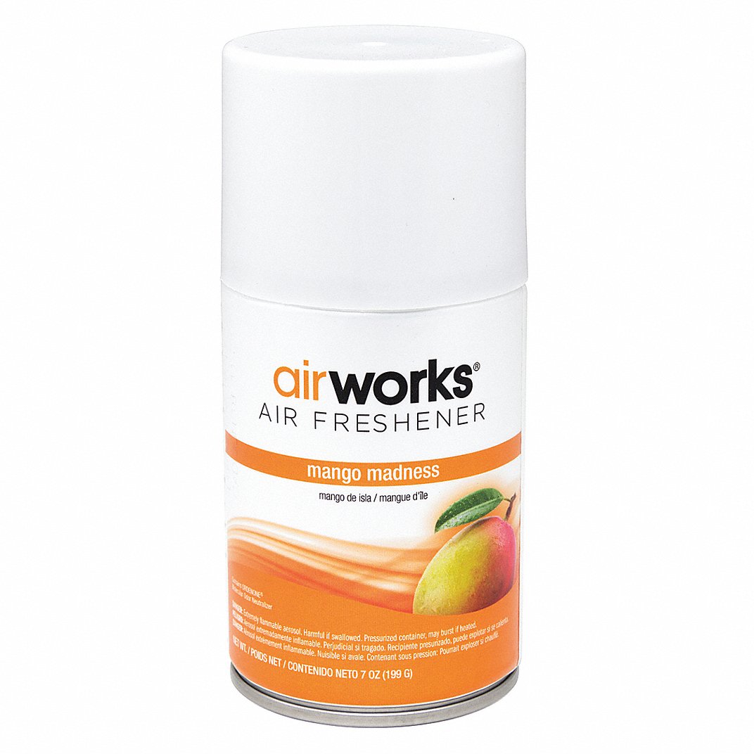 7 oz. Mango Ready-to-Use Metered Air Freshener Refill - 12/Case