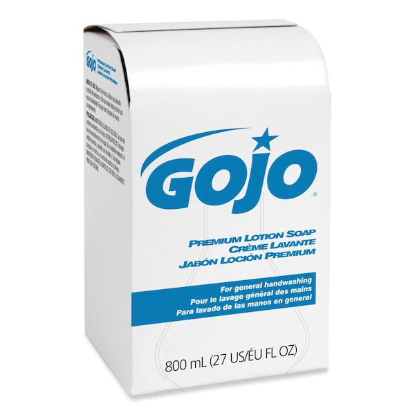 800 mL Bag-in-Box Refill Premium Lotion Soap, Waterfall - 12/Case